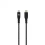 Dátový kábel Tellur Type-C na Lightning 3A PD60W 1m – čierny