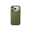 Puzdro Apple iPhone 17 Pro TechWoven Case s MagSafe zelené