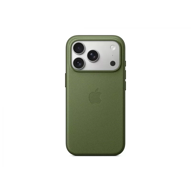 Puzdro Apple iPhone 17 Pro TechWoven Case s MagSafe zelené