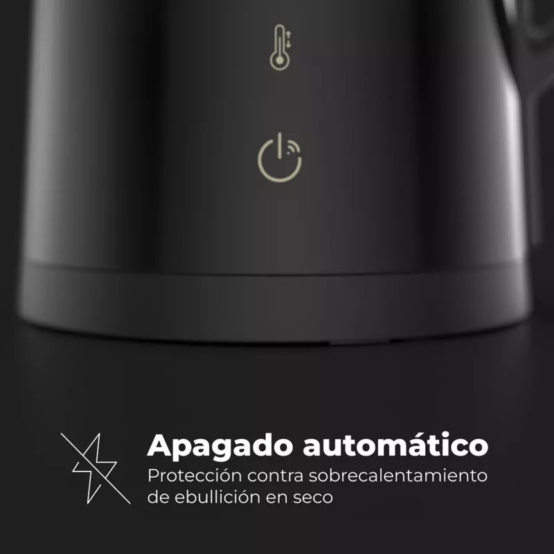 AENO EK7S kanvica 1,7 L 2200 W čierna