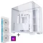 Lian Li O11 Vision Compact skriňa bundle + HydroShift II LCD-S 360TL AiO - biela