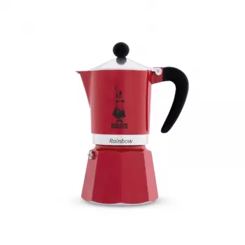 Bialetti Rainbow 1TZ kávovar, 60 ml, červený