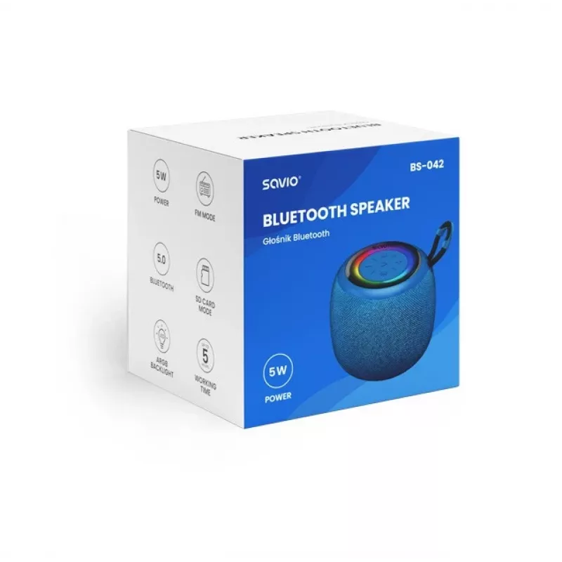 Savio BS-042 Bluetooth reproduktor 5 W