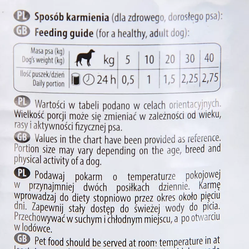 DOLINA NOTECI Premium bohaté na pstruha, mokré krmivo pre psov, 800 g