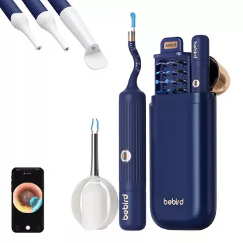 Bebird EarSight Plus I35R kamera na čistenie uší otoskop, modrá