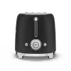 Hriankovač Smeg 50's Style TSF01BLMEU 2 plátky čierna nerez