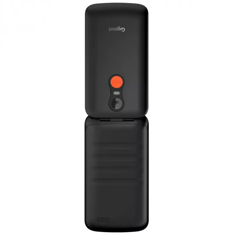 Gigaset GL595 telefón pre seniorov 7,11 cm (2,8 palca) Dual SIM, tlačidlo SOS, odolný voči striekajúcej vode a prachu, 32 MB RAM, slot microSD, čierny