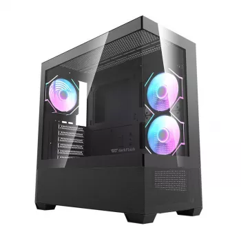 Počítačová skriňa Darkflash DS900 AIR, ATX, čierna