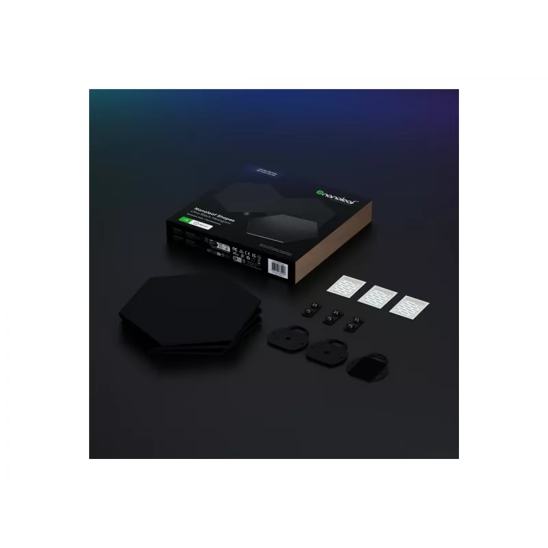 Smart nástenné svietidlo Nanoleaf NL42-0101HX-3PK