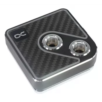 Vodný blok Alphacool Core 1 Aurora Carbon Brass Copper Nickel Black 72mm