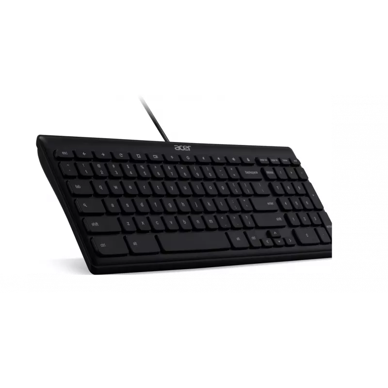 Acer AKW900 GP.KBD11.04F drôtová USB klávesnica, US International QWERTY, čierna
