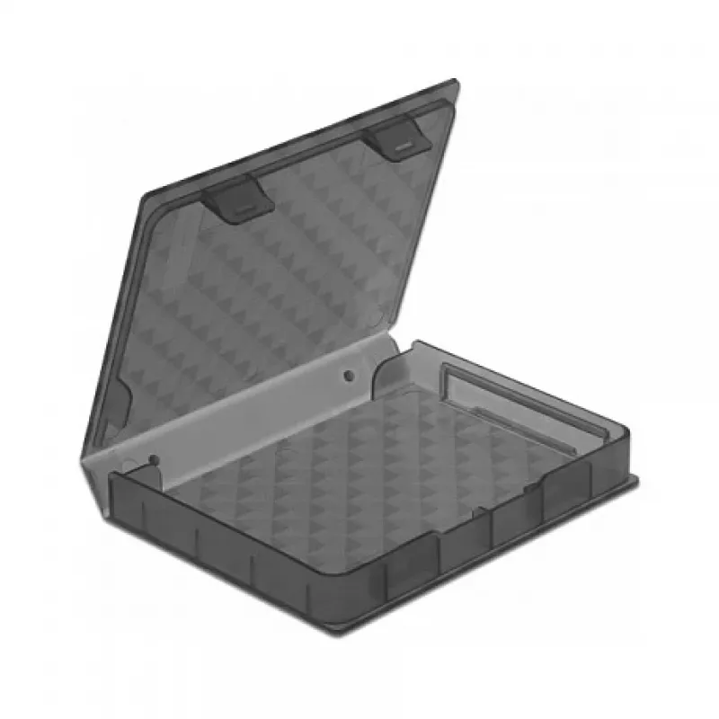 Delock Protection Box - ochranné puzdro na pevný disk - kapacita: 1 pevný disk (2.5) - sivá (18368)