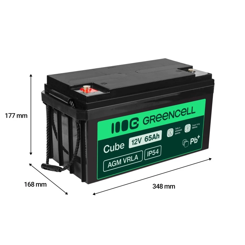 Batéria AGM VRLA 12V 65Ah IP54