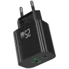 USB nabíjačka usams USA001629 25W 1×USB-C + 1×USB-A rýchle nabíjanie