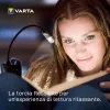 Varta Easy Line 16618 LED lampička na čítanie, 9 lm, s klipom