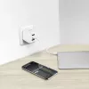 DICOTA D32069 nabíjačka pre mobilné zariadenia notebook, smartfón biela AC rýchle nabíjanie interiérová