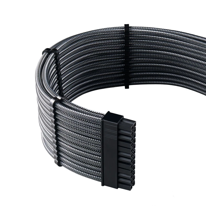 CableMod PRO ModMesh 12VHPWR sada predlžovacích káblov - carbon