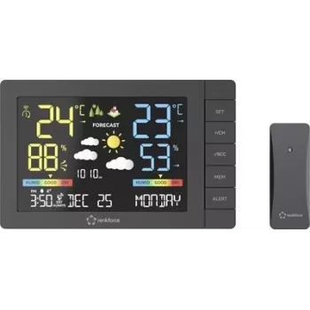 Renkforce Digitálna meteorologická stanica čierna (RF-4883632)
