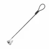 DICOTA D32068 univerzálny mini káblový zámok na notebook, 0,3 m, 3 vymeniteľné hlavy, strieborný