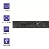 Qoltec 53945 Rack UPS, 1 kVA, 800 W, LCD