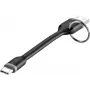 Renkforce RF-3425172 USB kábel 0,1 m USB 2.0 USB A USB C čierny (RF-3425172)
