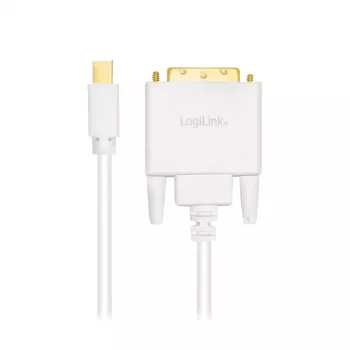 Videokáblový adaptér LogiLink CV0138 Mini DisplayPort na DVI 3 m