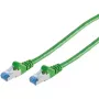 Sieťový kábel S/CONN 75713-G zelený 3m Cat6a S/FTP