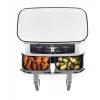 Teplovzdušná fritéza Ninja AF400EU Double 9,5 L 2470 W biela, otočné a dotykové ovládanie