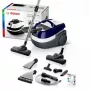 Vysávač na mokré a suché vysávanie Bosch BWD 41740 AquaWash&Clean — 1700 W, 5-litrová nádrž, EPA filter, teleskopická rúra, rádius 9 m, fialová