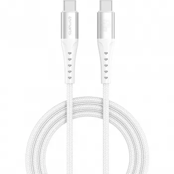 USB kábel 4smarts 541452 1,5 m USB-C biely 0,48 Gbit/s