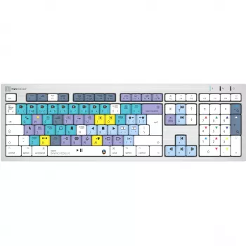 Logickeyboard LKB-RESC-CWMU-UK klávesnica Office USB QWERTY anglická