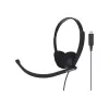 Koss CS200 USB Headset Káblová čelenka Telefonovanie/Hudba USB Type-A Čierna