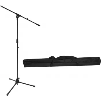 Mikrofónny stojan Omnitronic MS-2 s ramenom, čierny