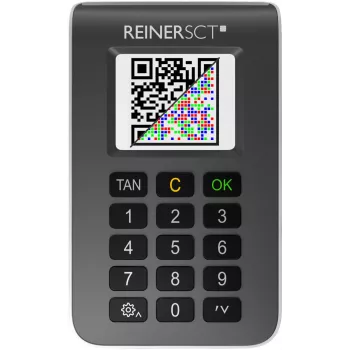 ReinerSCT tanJack photo QR - TAN generátor - antracit