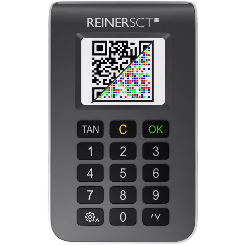 ReinerSCT tanJack photo QR - TAN generátor - antracit