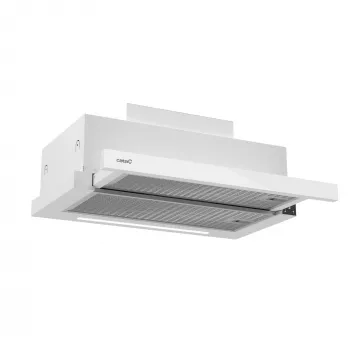 Vstavaný digestor CATA TFH 6830 GWH 600 m³/h biely dotykové ovládanie