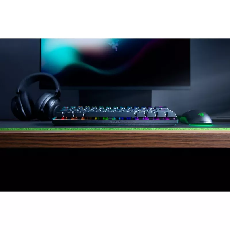 Huntsman Mini, herná klávesnica čierna, DE-layout, Razer Linear Optical (Red)