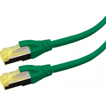 Sieťový kábel LOGON APR6A100G Cat6a S/FTP (S-STP) 10 m, RJ-45 — zelený