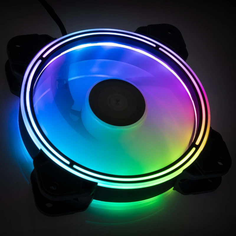 XSPC 120mm ARGB PWM ventilátor skrine, RGB Series 2, 120 mm