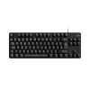 Logitech G G413 TKL SE, káblová, USB, mechanický spínač, QWERTZ, LED, čierna