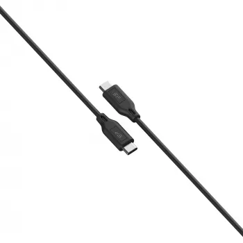 USB kábel Silicon Power LK15CC 1 m USB-C čierny 0,48 Gbit/s