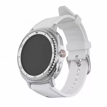 Smartwatch Samsung Galaxy Watch 8 Classic 46 mm strieborná — 3,3 cm AMOLED, 4G, 64 GB, 445 mAh