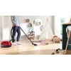 Vysávač Bosch BGB 41RD3H — 600 W, 4 l vrecko, HEPA filter, 11 m akčný rádius, teleskopická trubica, červený