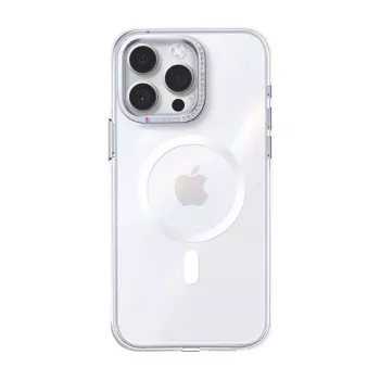Ochranné transparentné puzdro MagSafe Joyroom PN-15B4 pre iPhone 15 Pro Max, štíhla transparentná škrupina, kompatibilná s MagSafe