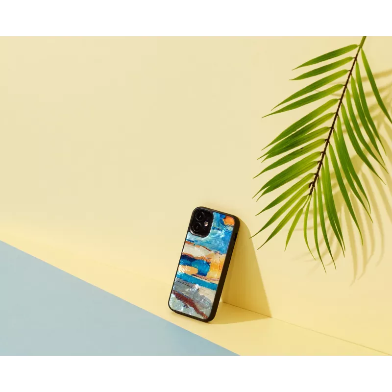 Ochranné puzdro iKins pre Apple iPhone 12 mini – nebesky modrá