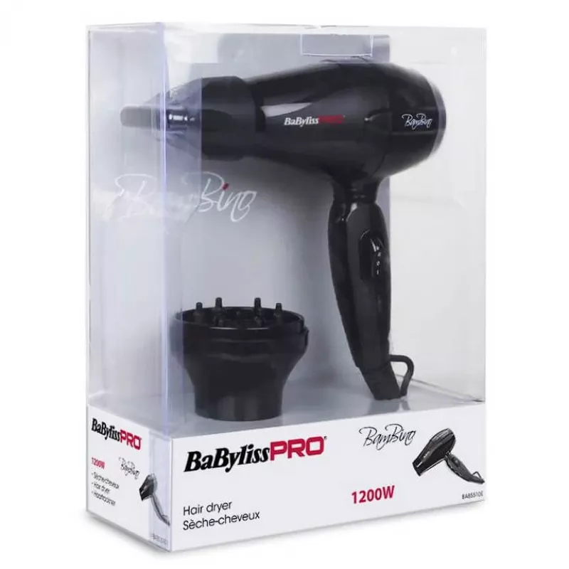 Sušič vlasov BaByliss PRO BamBino BAB5510E cestovný sušič vlasov kompaktný ľahký