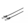 Microconnect V-UTP6A03S-FLAT sieťový kábel čierny 3 m Cat6a U/UTP