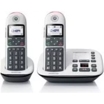 Motorola CD5012 DUO Bezdrôtový telefón DECT, biely