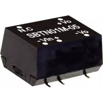 Napájací zdroj MEAN WELL SBTN01L-05 1 W vstup 4,5–5,5 V výstup 5 V