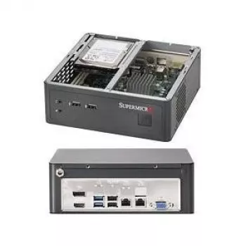 Supermicro skriňa SuperChassis CSE-101I - Mini-ITX skriňa pre 1 Intel Core alebo Atom CPU do 45W TDP, vyžaduje sa externý napájací zdroj (nie je súčasťou dodávky) (CSE-101I)